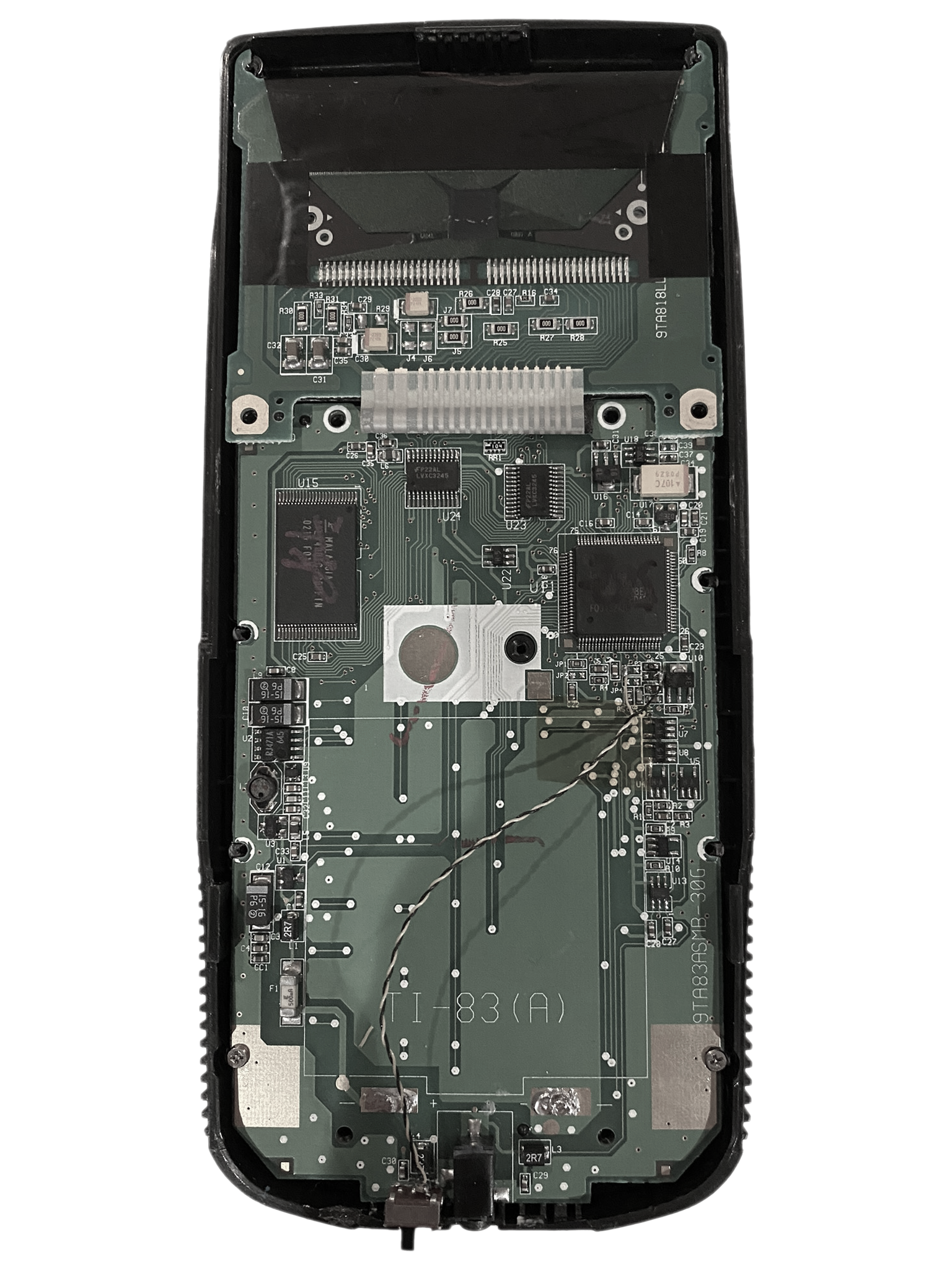 Initial TI-83+ overclock mod